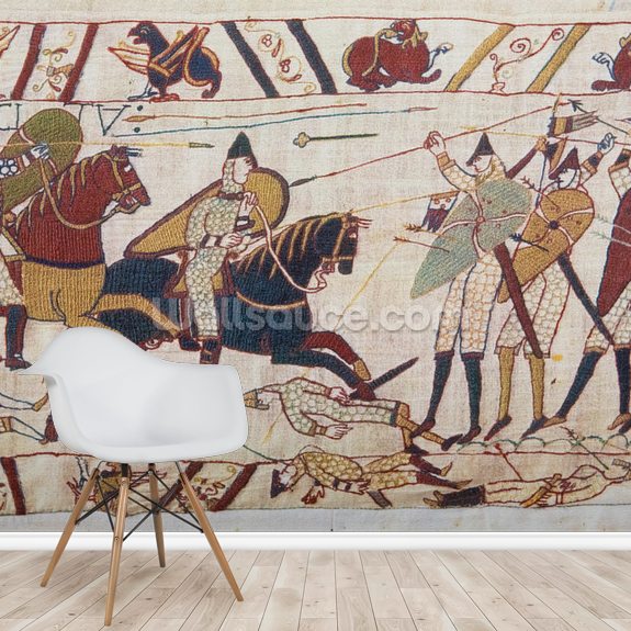 Bayeux Tapestry Norman Invasion Wall Mural Wallsauce UK