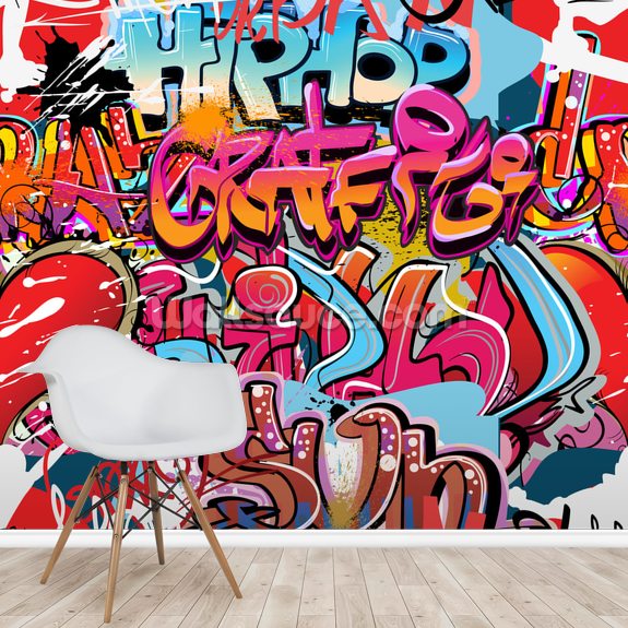 Hip Hop Graffiti Wallpaper Wallsauce Us