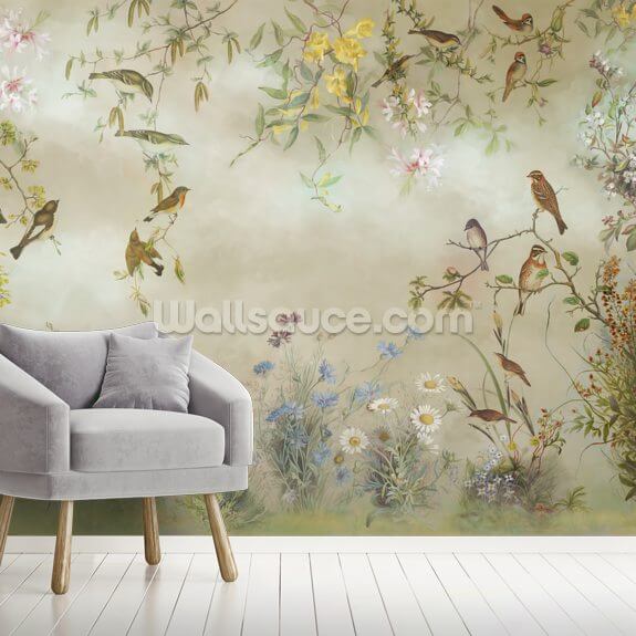 Meadow Wallpaper Mural Wallsauce US