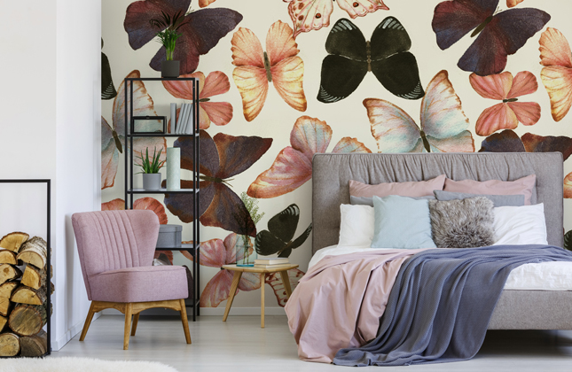 Butterfly Wallpaper Wallsauce Us