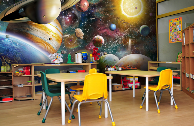 Primary School Wall Murals & Wallpaper | Wallsauce