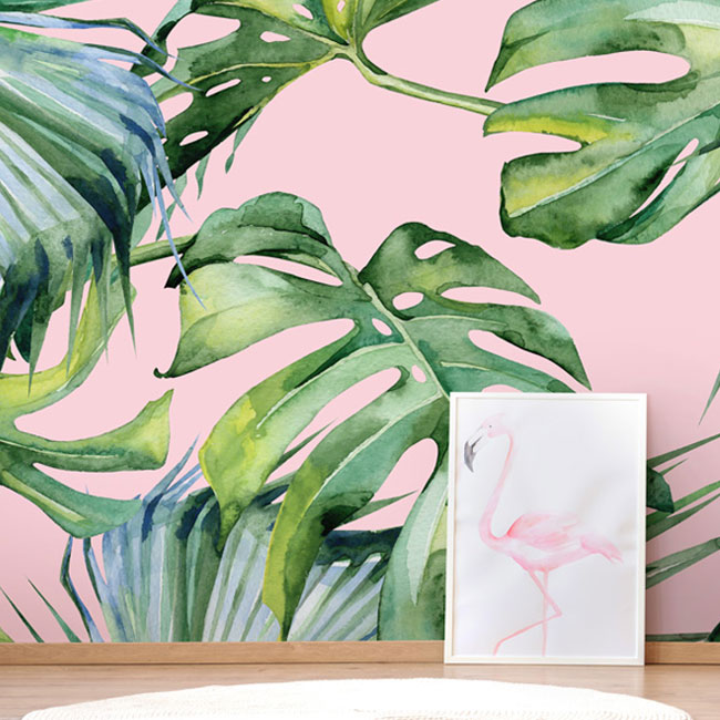 13 Banana Leaf Wallpaper And Palm Leaf Ideas Wallsauce Us