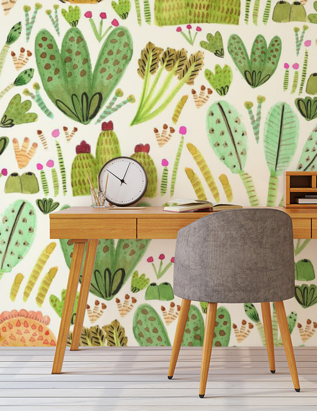 We're Loving… Cactus Wallpaper! | Wallsauce UK