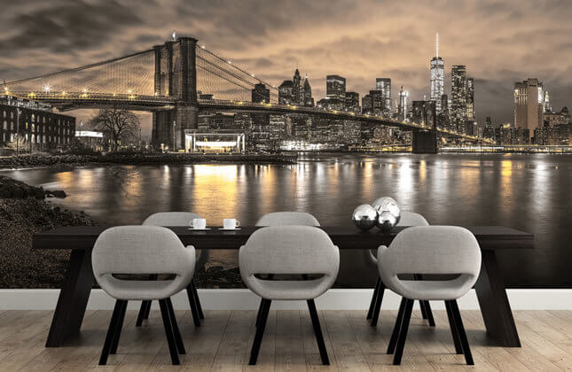 New York Wallpaper Manhattan Wall Murals Wallsauce Uk