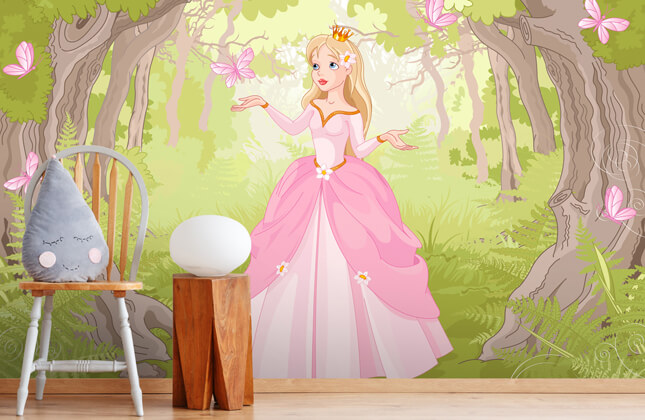 Princess Wallpaper & Wall Murals | Wallsauce US Princess Wallpaper & Wall Murals | Wallsauce US