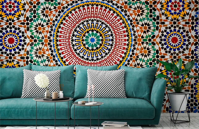 Tile Wallpaper - Tile Effect Wall Murals | Wallsauce US Tile Wallpaper - Tile Effect Wall Murals | Wallsauce US