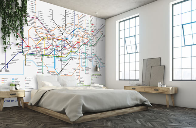 Transport for London Wallpaper | Wallsauce UK