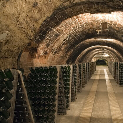 Fondos de wine cellar