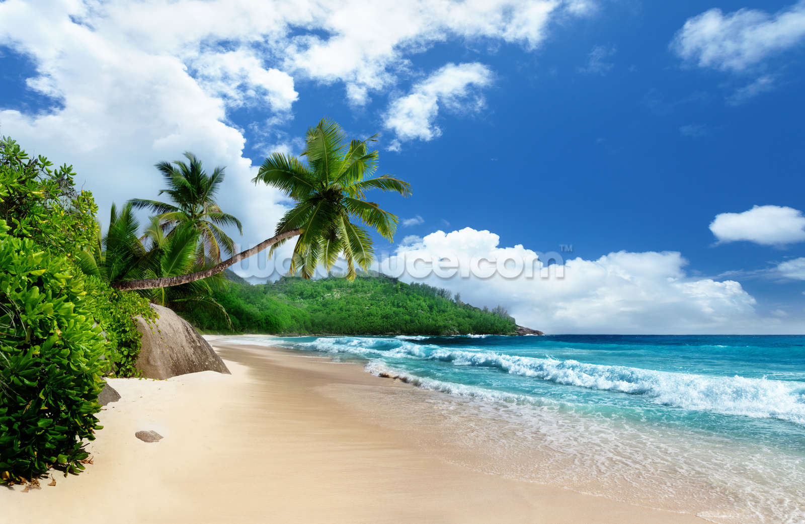 Mahe Island Beach Seychelles Wallpaper Mural Wallsauce US Mahe Island Beach Seychelles Wallpaper Mural Wallsauce US