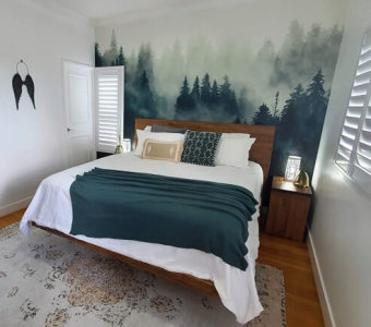 tree wallpaper in bedroom tree wallpaper in bedroom