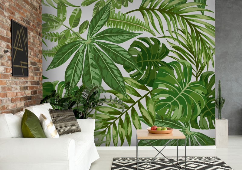 Palm Print Wallpaper Designs