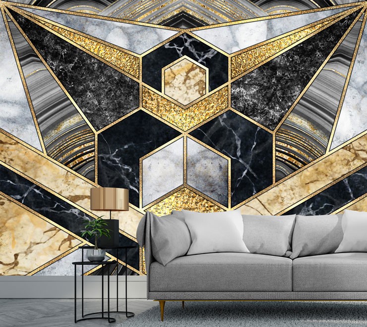 Gold Wallpaper for that Hint of Luxury | Wallsauce UK