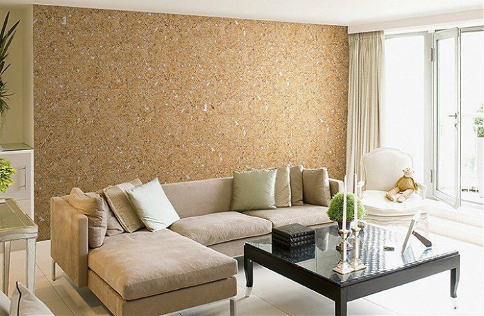 Cork and faux materials industrial trend 2017