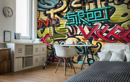 Graffiti Wallpaper Wall Murals Wallsauce Se