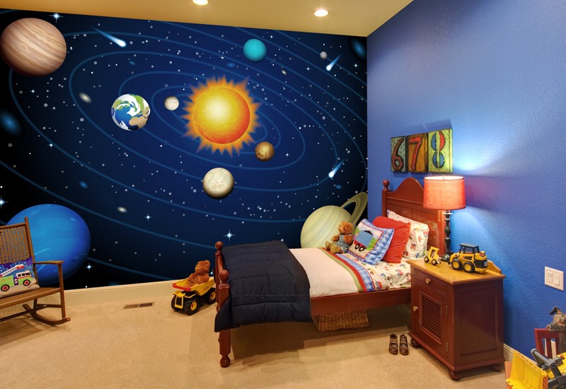 Solar System Wallpaper Wall Mural