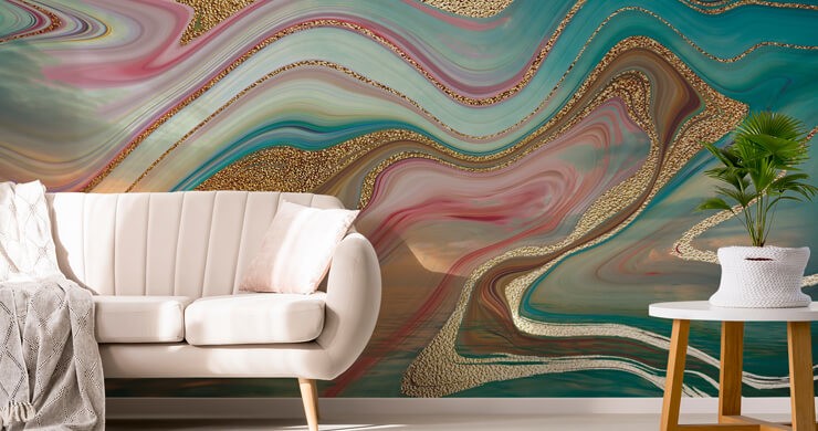 70s Wallpaper And Psychedelic Art, Best Wall Stickers Design For Living Room Uk