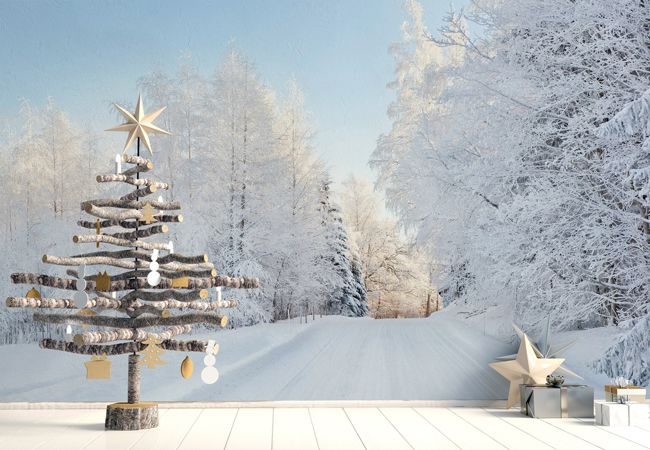 12 Underbara julgranar för små utrymmen