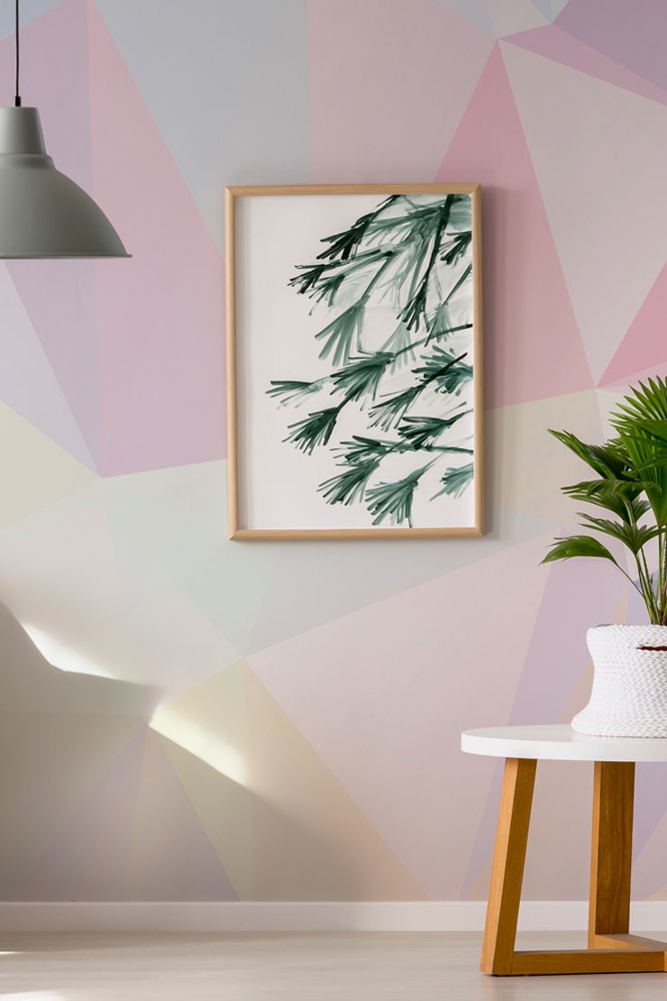 geometric-wallpaper-in-home