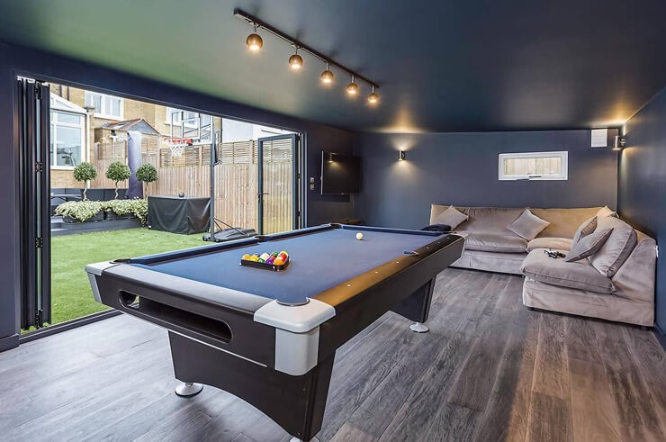 garage conversion ideas for a games room