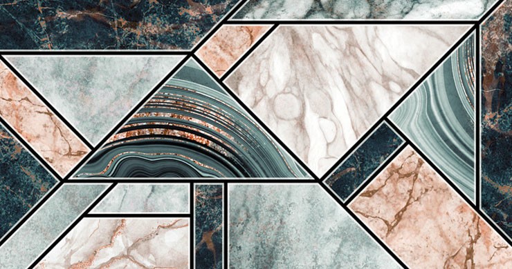 Metallic Marble Wallpaper  Victorian Plumbing