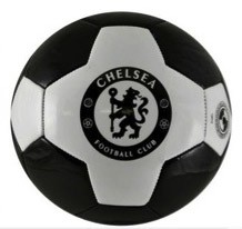 black and white chelsea football