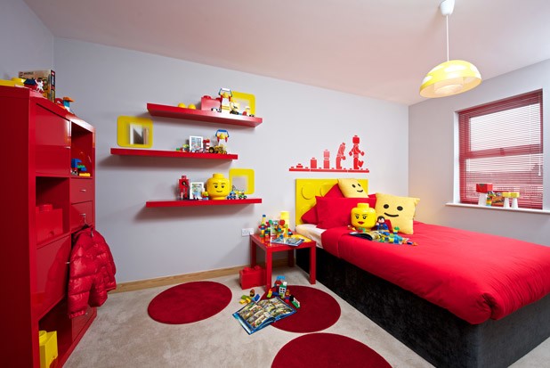 lego themed bedroom