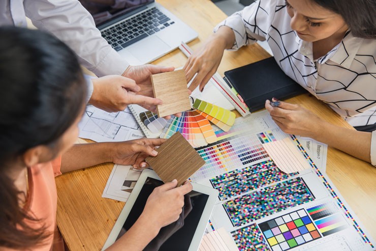 A team of architects
