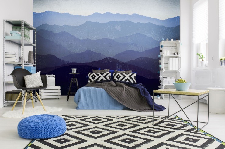 Blue Wallpaper Ideas - Relaxing Decor Ideas | Wallsauce UK Blue Wallpaper Ideas - Relaxing Decor Ideas | Wallsauce UK