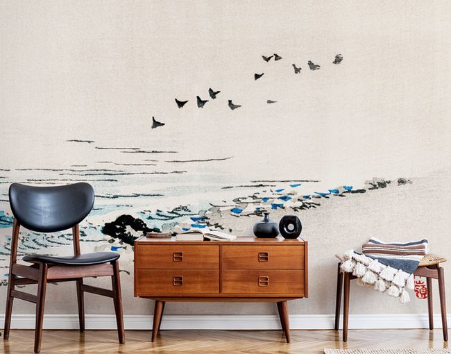 Simple Wallpaper for Sleek Interiors