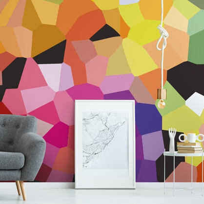 vibrant wallpaper by Shandra Smith